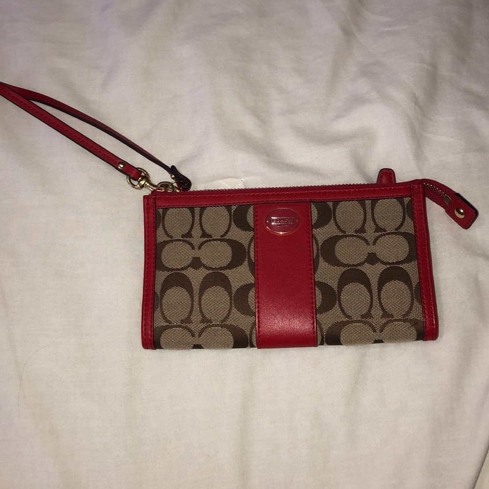Coach wristlet